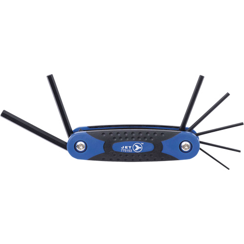JFHK-7M Folding Hex Key Set, 7 Pcs., Metric Helyx Safety & Industrial Supplies