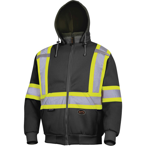 6925BK Hoodie, 3X-Large, Black Helyx Safety & Industrial Supplies