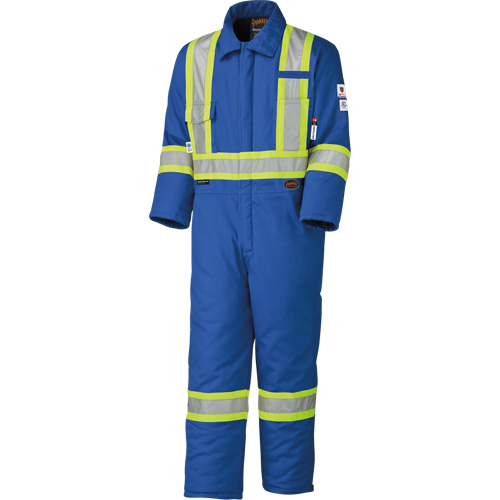 5522A High Visibility FR Rated & Arc Rated Safety Coveralls, Size 2X-Large, Royal Blue, 58 cal/cm² Helyx Safety & Industrial Supplies