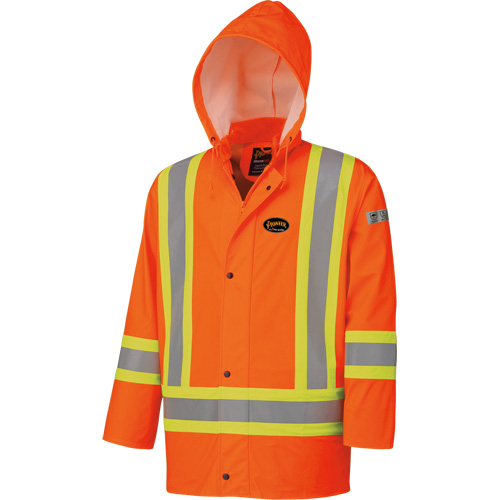 5892 High Visibility Flame Resistant Waterproof Jacket, 2X-Large, High Visibility Orange Helyx Safety & Industrial Supplies