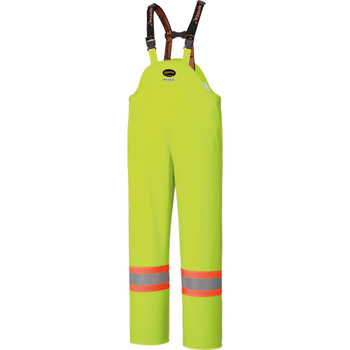 5895 High Visibility Flame Resistant Waterproof Bib Pants, 2X-Large, High Visibility Lime-Yellow Helyx Safety & Industrial Supplies