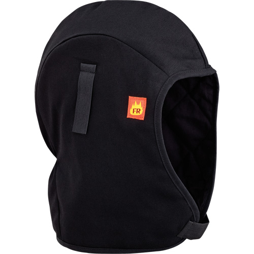 564A Doublure matelass&eacute;e FR pour casque, Noir, Coton Helyx Safety & Industrial Supplies