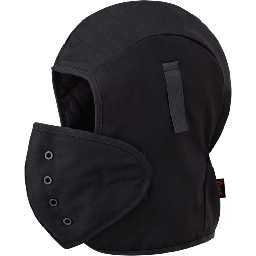 566A Doublure matelass&eacute;e FR pour casque, Noir, Coton Helyx Safety & Industrial Supplies