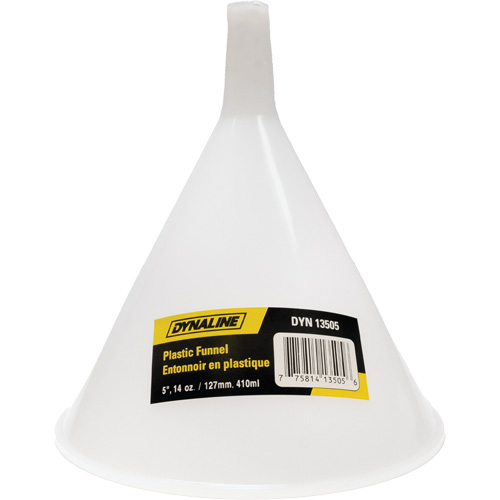 Entonnoir &agrave; usages multiples sans filtre, Poly&eacute;thyl&egrave;ne, Capacit&eacute; 0.4 l Helyx Safety & Industrial Supplies