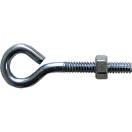Eye Bolt, 3/8" Dia., 6" L, Zinc Plated Helyx Safety & Industrial Supplies