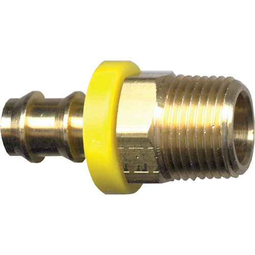 Grip-Tite Hose Barb Fitting, Brass, 3/8" x 1/4" Helyx Safety & Industrial Supplies