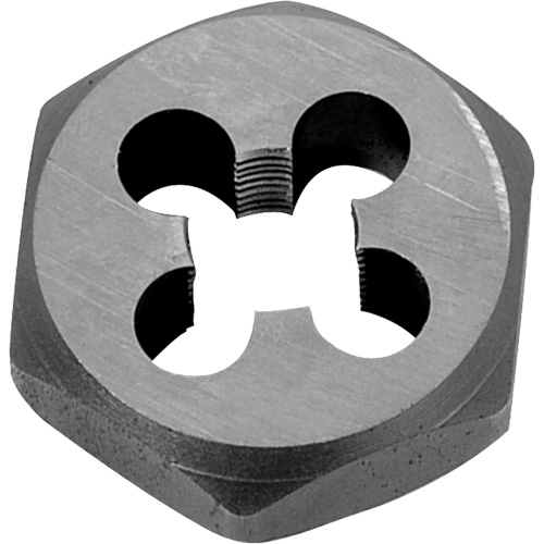 Hexagon Rethreading Bolt Die, 1-5/8" Dia., 7/8"-9 Thread, Chromium Steel Helyx Safety & Industrial Supplies