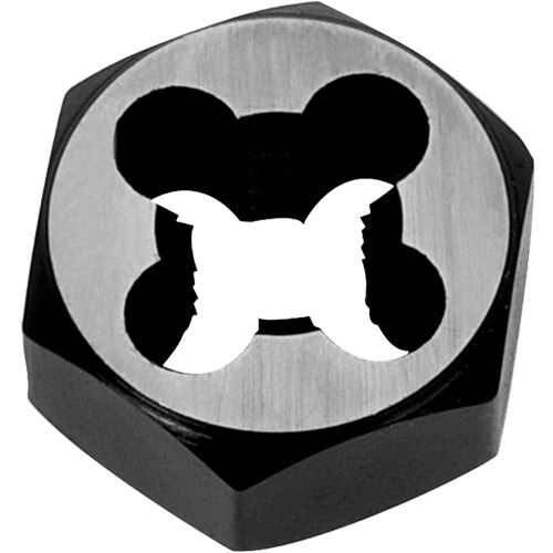 Fili&egrave;re de refiletage hexagonale pour boulon, dia. 1", Filet de M6x1, Acier au chrome Helyx Safety & Industrial Supplies