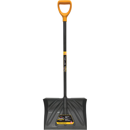Pro Snow Shovel, Polypropylene Blade, 13-1/2" Wide, D-Grip Handle Helyx Safety & Industrial Supplies