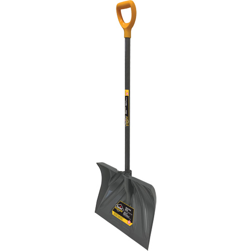 Pro Snow Shovel, Polypropylene Blade, 13-1/2" Wide, D-Grip Handle Helyx Safety & Industrial Supplies