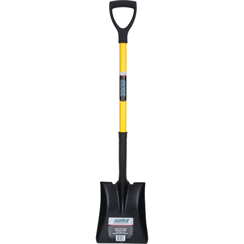 Pelle carr&eacute;e, Fibre de verre, Lame Acier durci, Manche en Prise en D, Longueur 32-1/2" Helyx Safety & Industrial Supplies