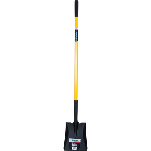 Pelles carr&eacute;es, Fibre de verre, Lame Acier durci, Manche en Droit, Longueur 48" Helyx Safety & Industrial Supplies