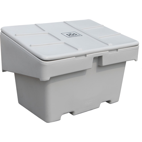 Salt Sand Container SOS, 48" x 33" x 34", 18.5 cu. Ft., Grey Helyx Safety & Industrial Supplies