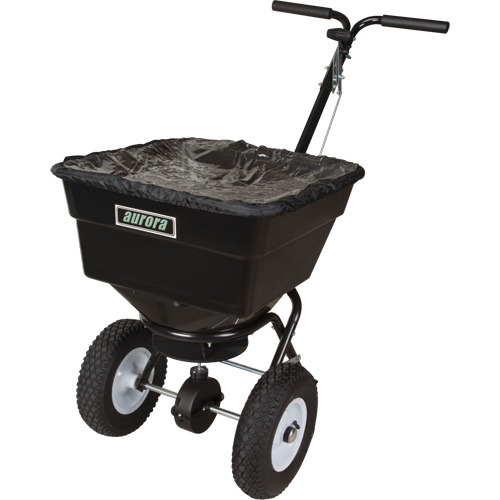 Broadcast Spreader, 22000 sq. ft., 100 lbs. capacity Helyx Safety & Industrial Supplies