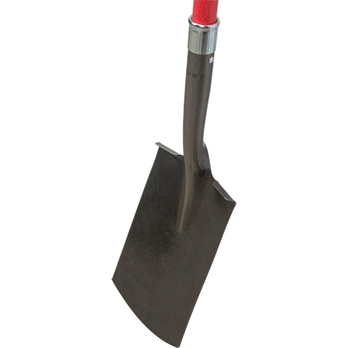 Heavy-Duty Shovels, Fibreglass, Carbon Steel Blade, D-Grip Handle, 30-1/2" Long Helyx Safety & Industrial Supplies