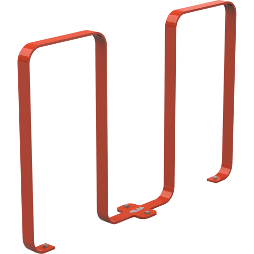 Supports pour bicyclettes The Linguini, Acier, 5 bicyclettes Helyx Safety & Industrial Supplies
