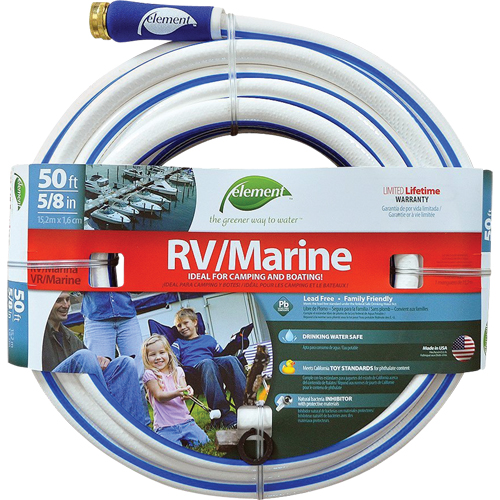 Boyaux d'arrosage pour bateaux et VR Element , PVC, 5/8" dia x 50' Helyx Safety & Industrial Supplies