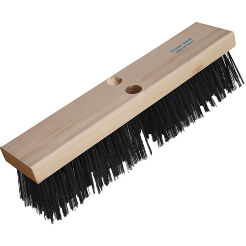 Road Warrior Extra Heavy-Duty Push Broom, 16", X-Coarse, Wire Bristles Helyx Safety & Industrial Supplies