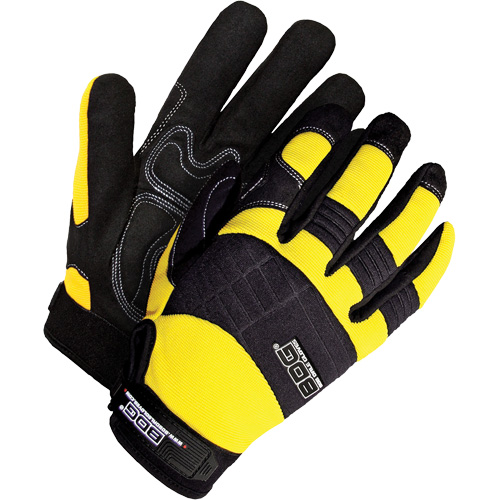 Heavy-Duty Performance Gloves with Padded Palms, Synthetic Palm, Size X-Large Helyx Safety & Industrial Supplies