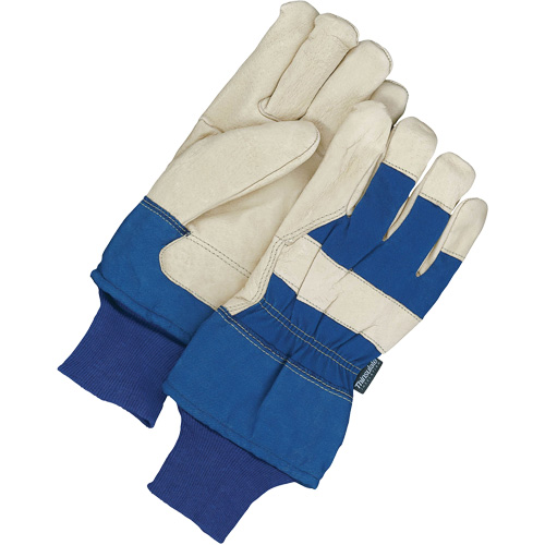 Gants d'ajusteur, Grand, Paume en Cuir fleur de porc, Doublure en Thinsulate Helyx Safety & Industrial Supplies