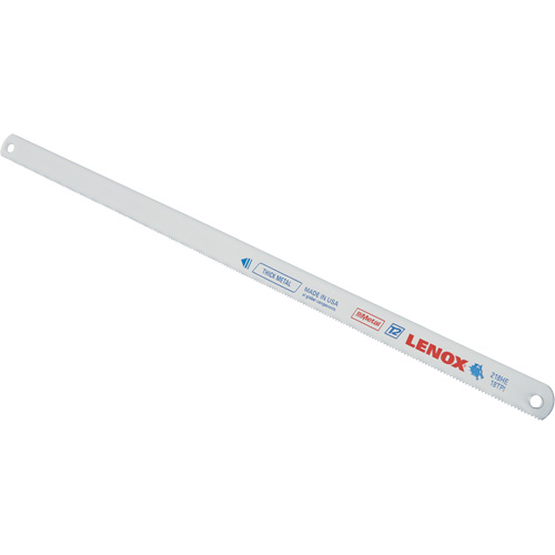 Hacksaw Blades, Bi-Metal, 12" L, 18 TPI Helyx Safety & Industrial Supplies