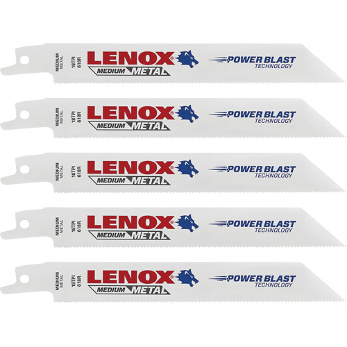 Hacksaw Blades, Bi-Metal, 18 TPI, 6" L x 3/4" W Helyx Safety & Industrial Supplies