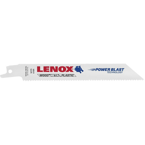 General Purpose Reciprocating Saw Blades, Bi-Metal, 10 TPI, 8" L x 3/4" W Helyx Safety & Industrial Supplies