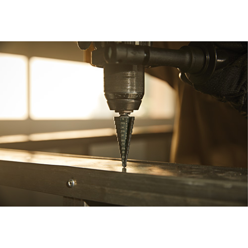 #8 Step Drill Bit, 3/16" - 7/8" , High Speed Steel Helyx Safety & Industrial Supplies