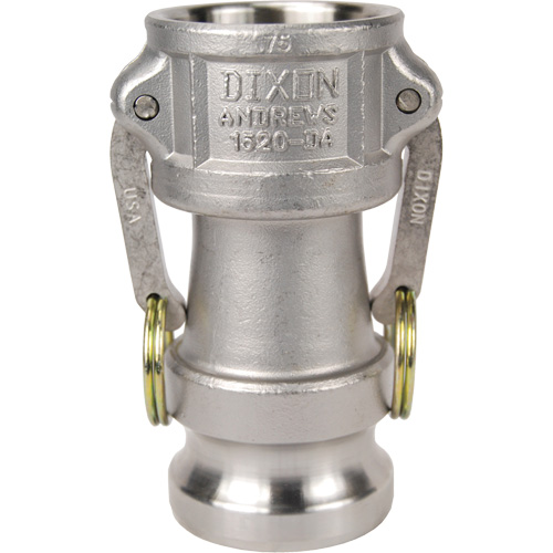 Coupleur &agrave; came et cannelure x adaptateur Dixon Helyx Safety & Industrial Supplies