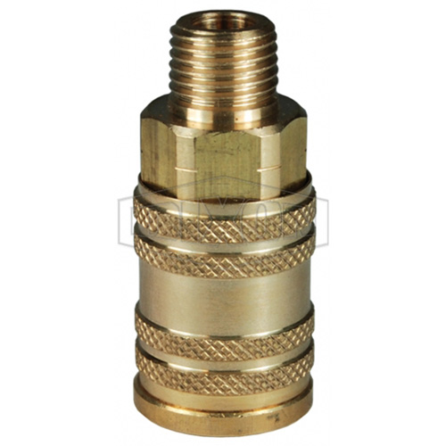 Coupleur pneumatique manuel ARO de s&eacute;rie M, 1/4" Helyx Safety & Industrial Supplies