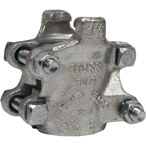 Serre-joint &agrave; 4 vis avec 2 mors de serrage Boss Helyx Safety & Industrial Supplies