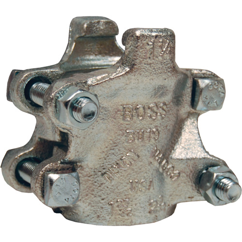 Serre-joint &agrave; 4 vis avec 2 mors de serrage Boss Helyx Safety & Industrial Supplies