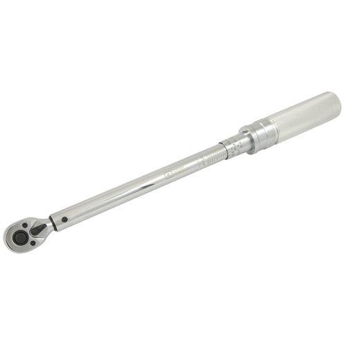 Heavy-Duty Micro-Adjustable Torque Wrench, Click, 3/8" Square Drive, 10 - 100 ft-lbs. Helyx Safety & Industrial Supplies