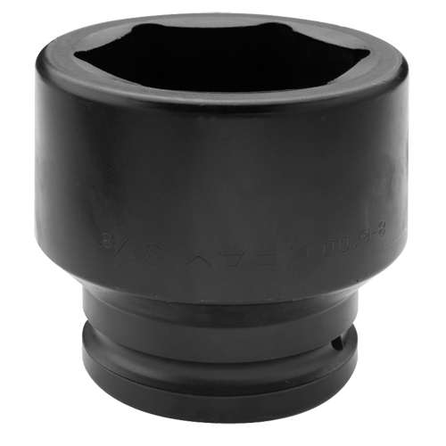 Socket, Impact, 3-1/8", 1-1/2" Drive, 6 Points Helyx Safety & Industrial Supplies