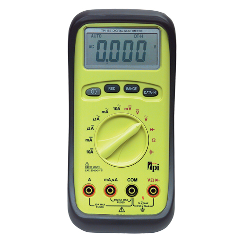 Auto-Ranging Multimeter, AC/DC Voltage, AC/DC Current Helyx Safety & Industrial Supplies