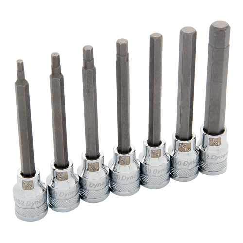Long SAE Socket Set, 7 Pcs Helyx Safety & Industrial Supplies