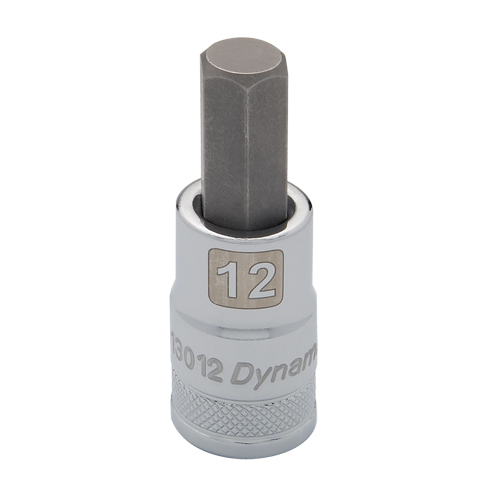 Douille &agrave; embout m&eacute;trique standard, 12 mm x 2,44" lo, Prise 1/2" Helyx Safety & Industrial Supplies