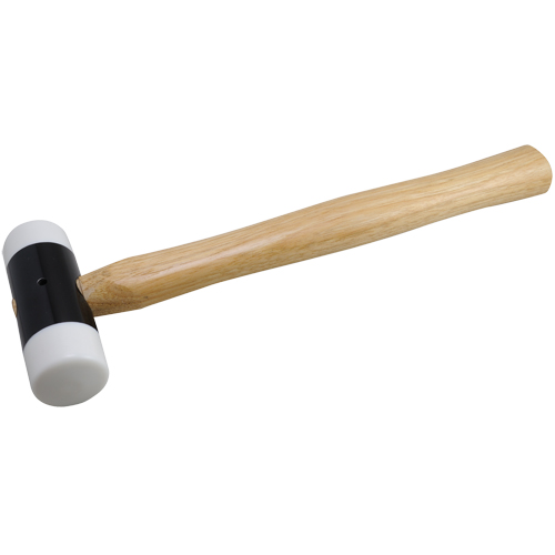 Marteau &agrave; frappe douce, Poids de la t&ecirc;te 14 oz, Face Ordinaire, Prise Bois, 11-5/8" lo Helyx Safety & Industrial Supplies