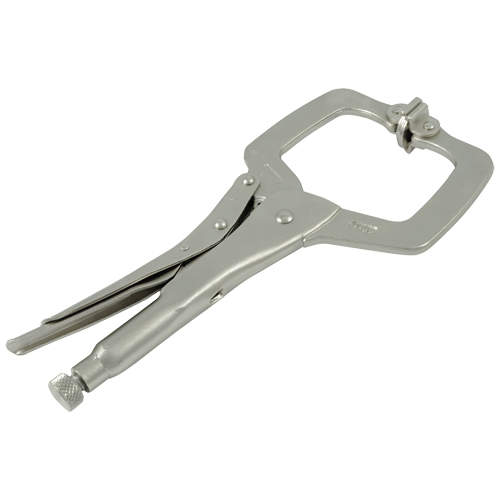 Pinces-&eacute;taux verrouillables avec coussins pivotants, Longueur 11", Pinces serre-joints Helyx Safety & Industrial Supplies