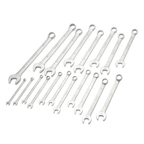 Wrench Set, Combination, 19 Pieces, Metric Helyx Safety & Industrial Supplies