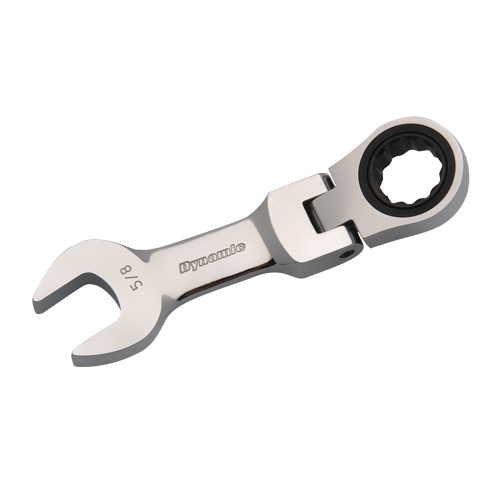 Cl&eacute; &agrave; cliquet courte avec t&ecirc;te flexible SAE Helyx Safety & Industrial Supplies
