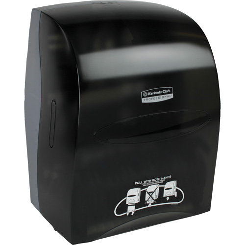 Distributeur de serviettes en rouleaux durs Sanitouch, Manuel, 12,63" la x 10,2" p x 16,13" h Helyx Safety & Industrial Supplies