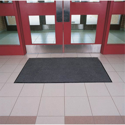 Tapis Poly-Tuft, Essuie-pieds, 3' x 60' x 5/16", Charbon Helyx Safety & Industrial Supplies
