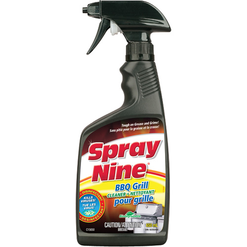 Spray Nine&reg; BBQ Grill Cleaner, 650 ml, Trigger Bottle Helyx Safety & Industrial Supplies