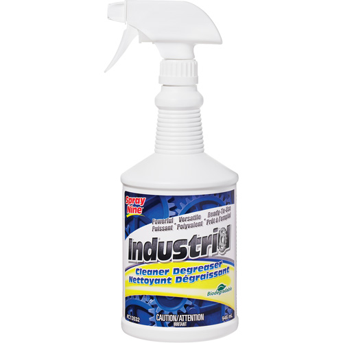 Nettoyant/d&eacute;graissant industriel, Bouteille &agrave; g&acirc;chette Helyx Safety & Industrial Supplies