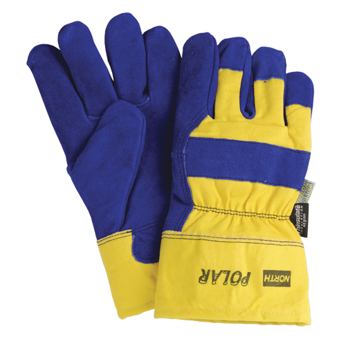 Gants isol&eacute;s, Taille unique, Paume en Cuir refendu, Doublure en Thinsulate Helyx Safety & Industrial Supplies