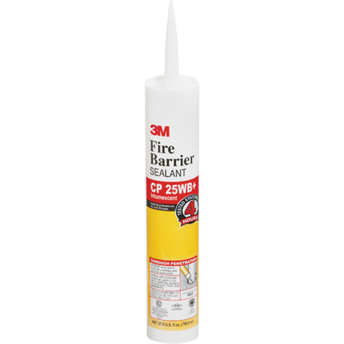 Scellant ignifuge CP, 85 g, Tube, Rouge Helyx Safety & Industrial Supplies