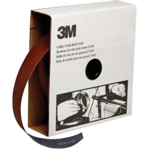 Utility Sanding Roll, Aluminum Oxide, 2" W x 150' L, P400 Grit Helyx Safety & Industrial Supplies