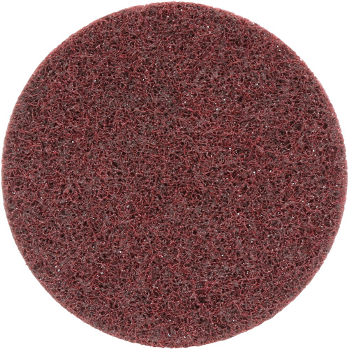 Disque de conditionnement de surface , SC-DR Roloc Scotch-Brite, 4" dia., Grain Moyen, Oxyde d'aluminium Helyx Safety & Industrial Supplies