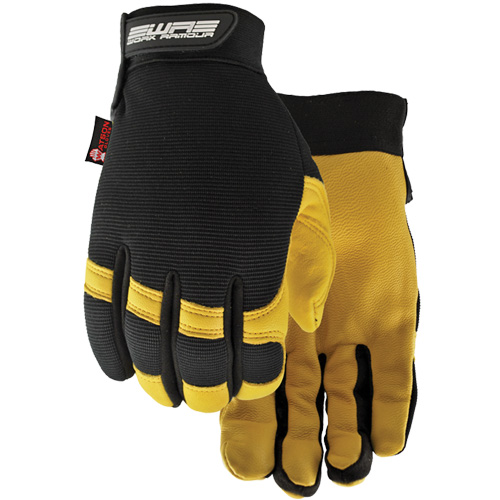 Gants hydrophobes Flextime, Paume Cuir fleur de ch&egrave;vre, Taille 2T-Grand Helyx Safety & Industrial Supplies
